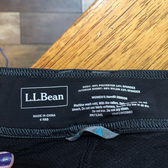 LL Bean Women’s Performance A-Line Skort - 6 - Picture 8 of 9